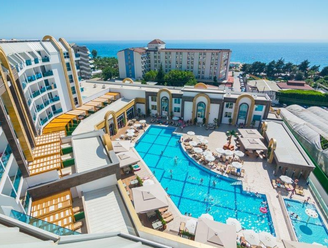 5 stars hotel in Alanya for Sale - sea view