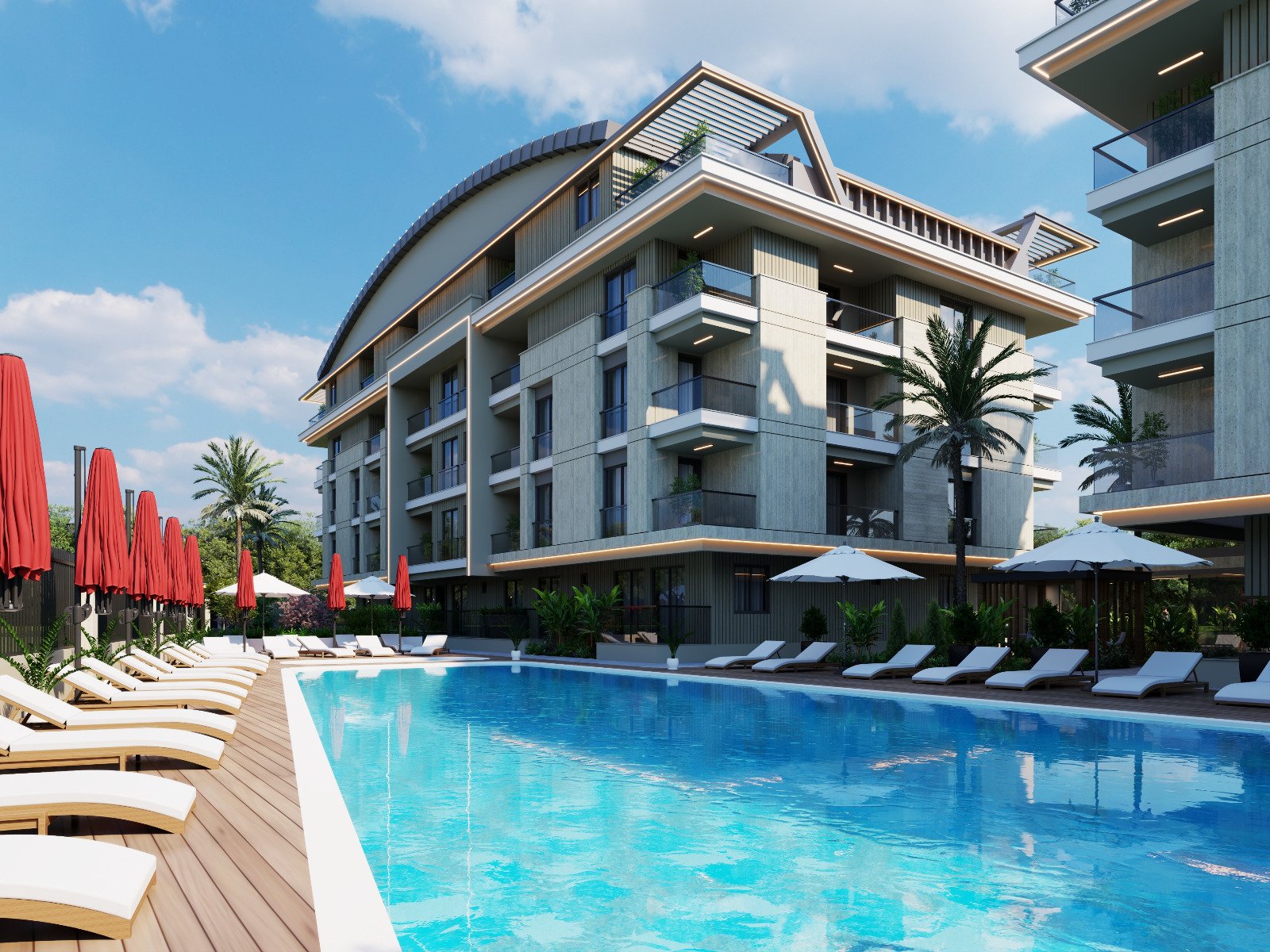 Premium Residential Apartments Near Konyaaltı Beach with Residence Permit Eligibility