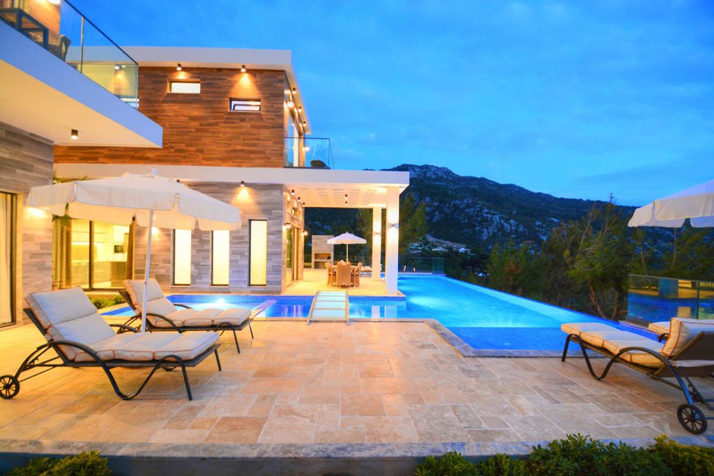 Luxury Villa with Sea & Mountain Views in Kalkan İslamlar, Antalya