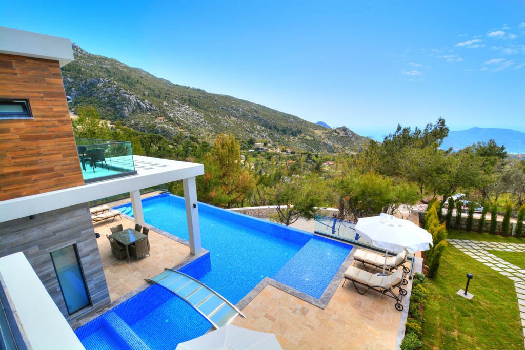Luxury Villa with Sea & Mountain Views in Kalkan İslamlar, Antalya