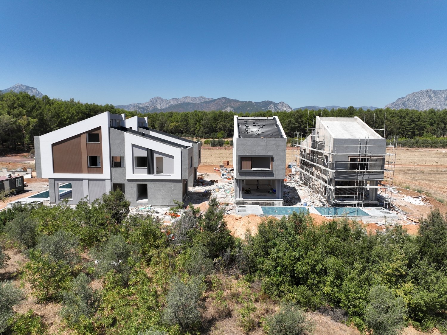 Luxury Villas in Antalya with Mountain Views for Sale