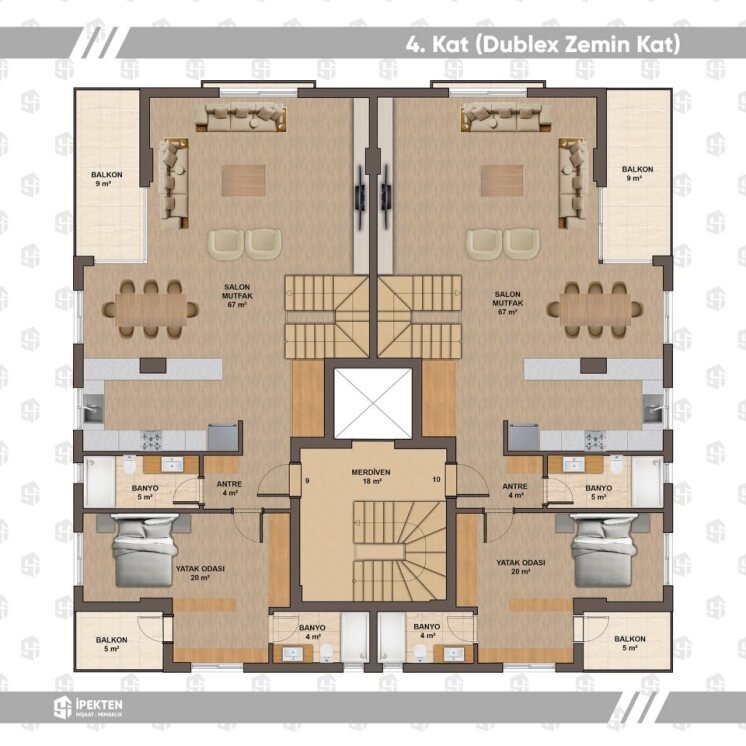 Lüks Modern Daireler Satılık – Konyaaltı, Antalya