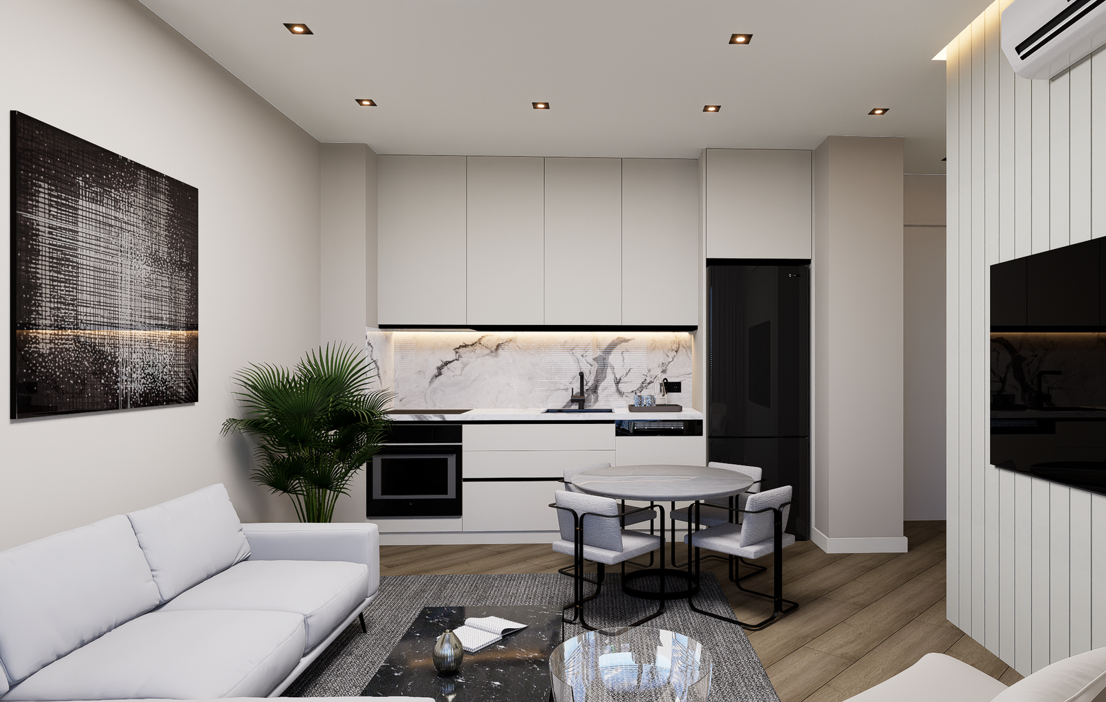 Luxury 2+1 Apartments in Antalya's Exclusive Residential Project Near Lara Beach