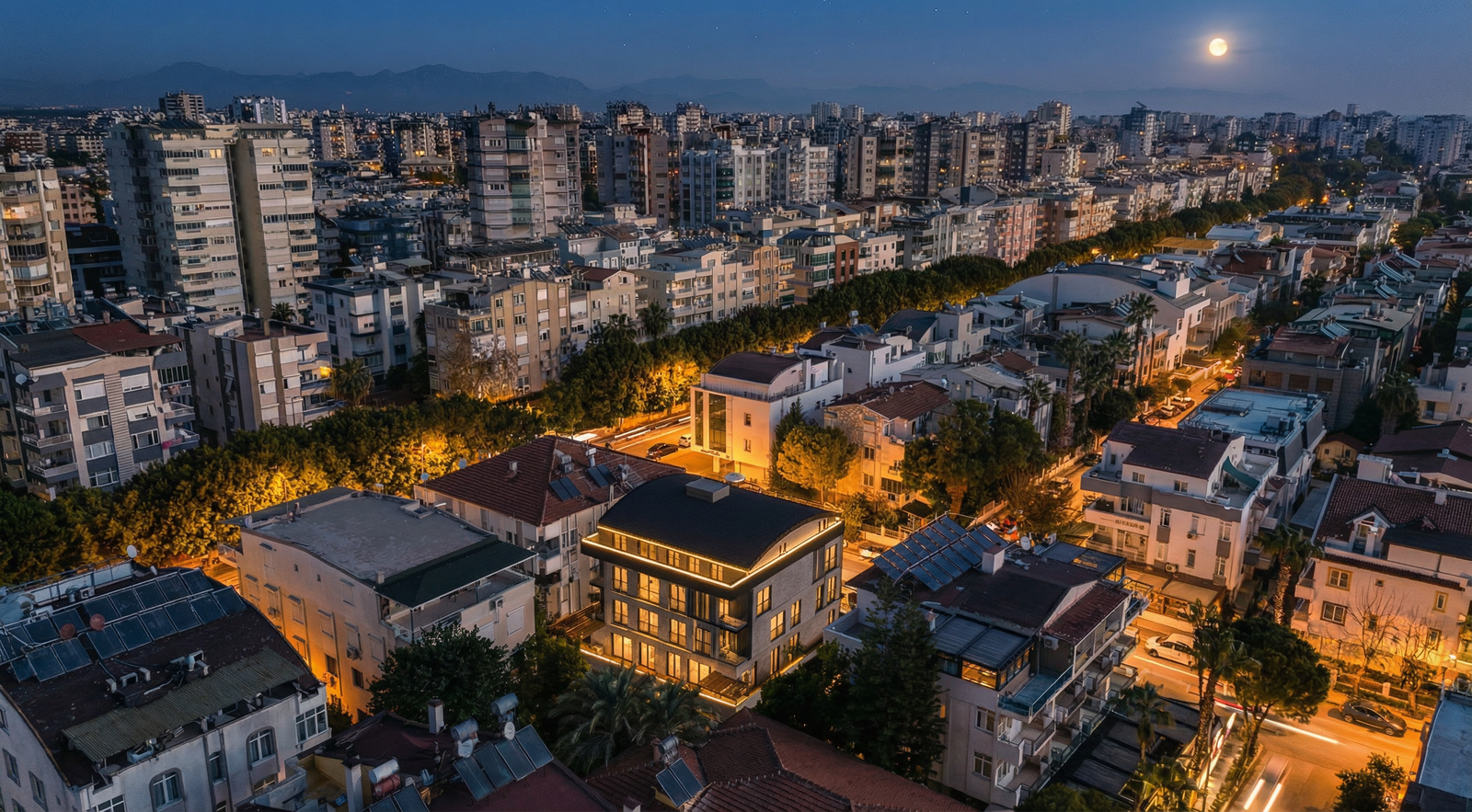 Lara, Antalya'da Lüks Daireler - İkamet İzni İçin Uygun
