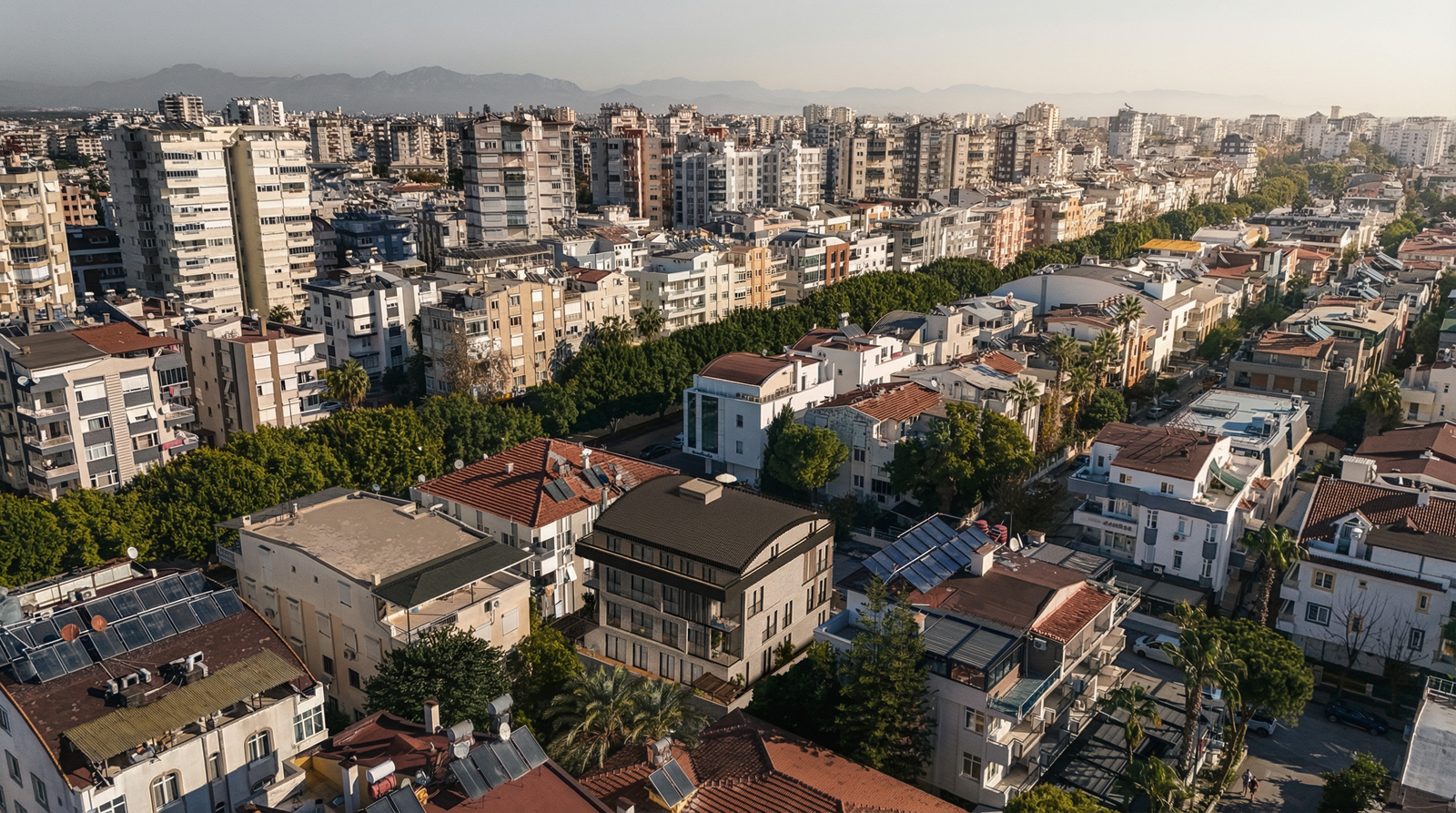 Lara, Antalya'da Lüks Daireler - İkamet İzni İçin Uygun