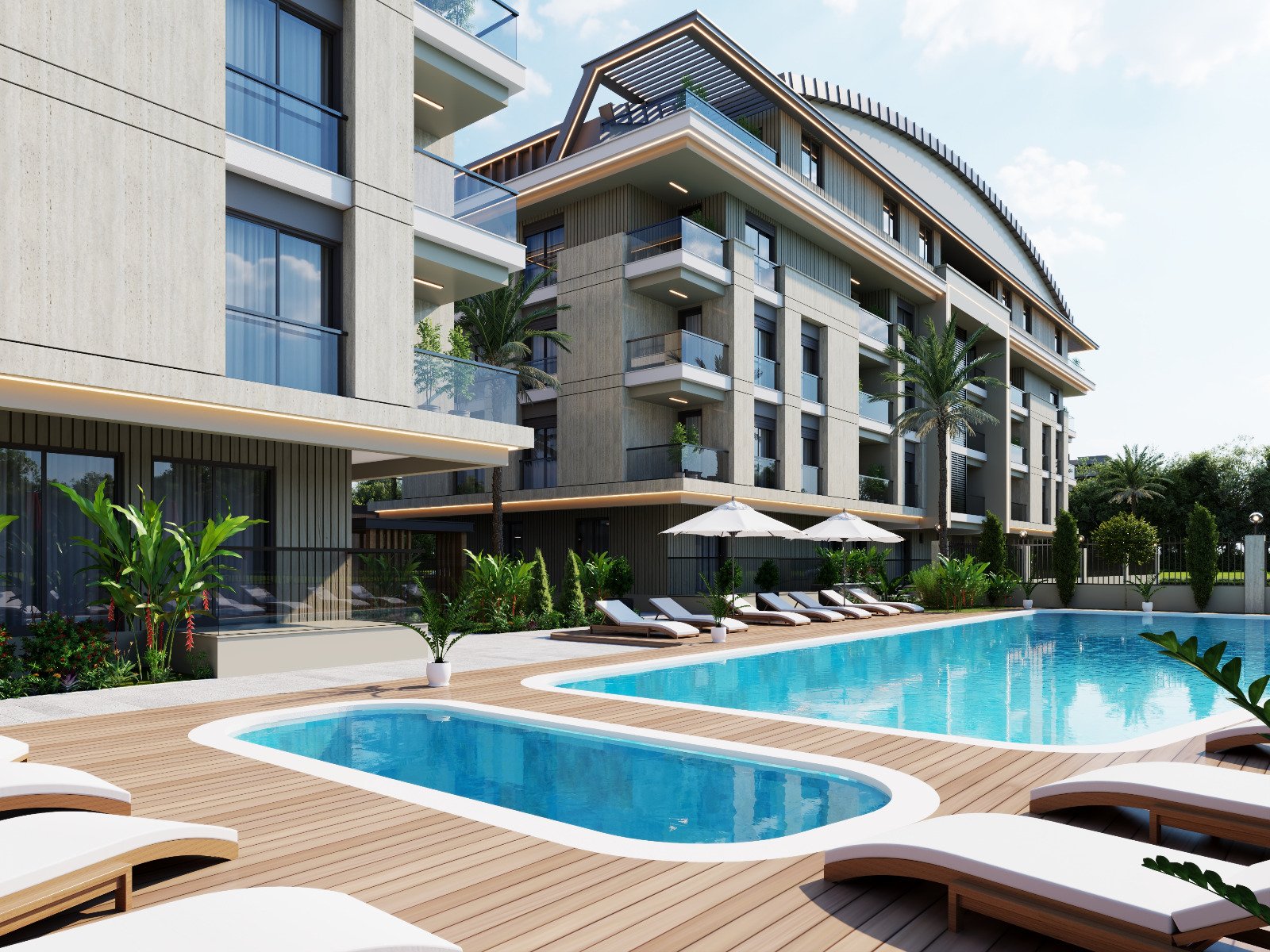 Konyaaltı Plajı'na Yakın İkamet İzni Uygun Premium Konutlar