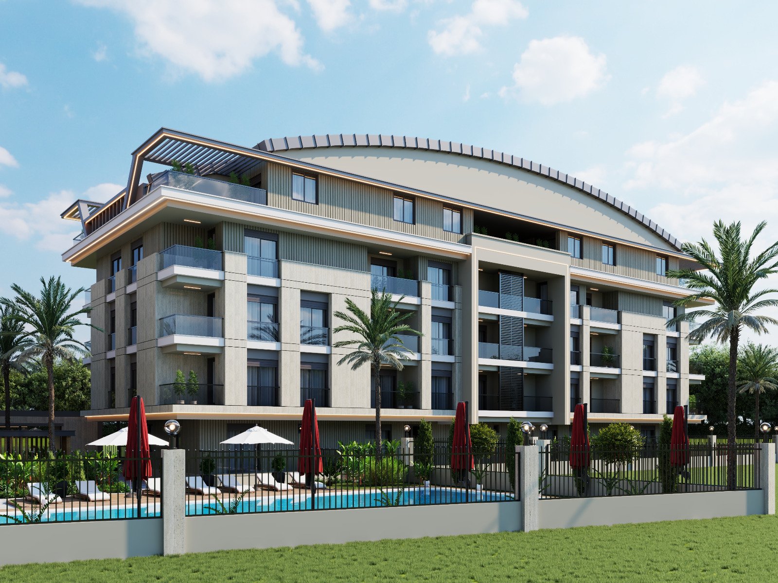 Konyaaltı Plajı'na Yakın İkamet İzni Uygun Premium Konutlar