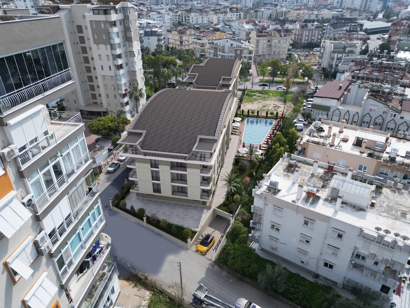 Konyaaltı Plajı'na Yakın İkamet İzni Uygun Premium Konutlar