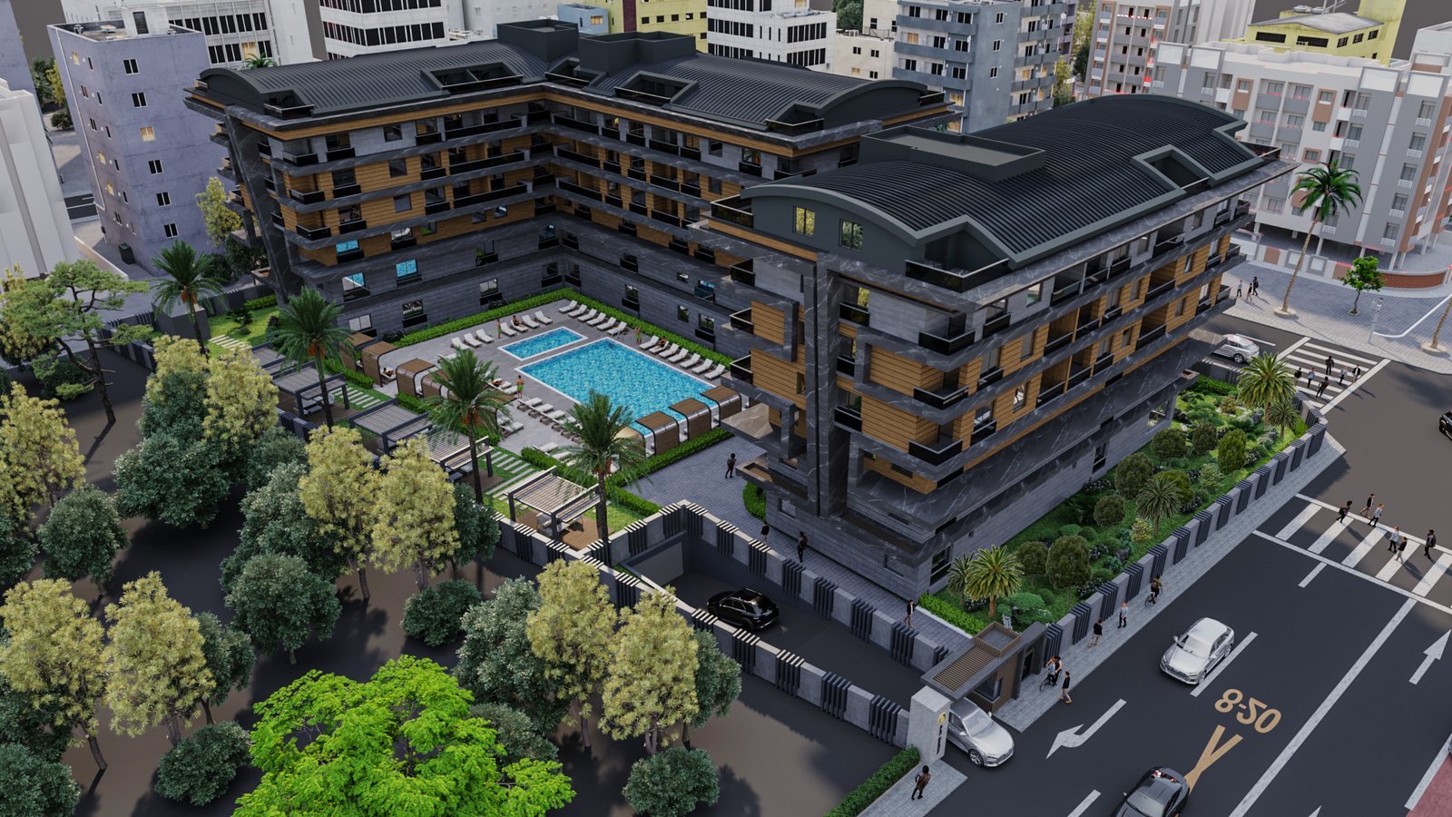 Antalya'da Konyaaltı Marina Yakınında Premium Daireler