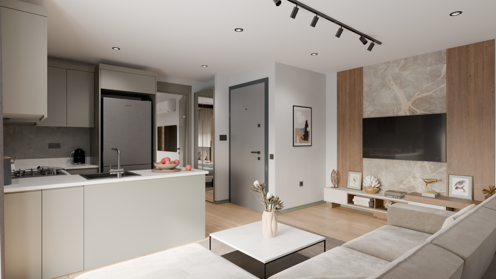 Luxury Duplex Apartments in Muratpaşa, Antalya - Close to Amenities