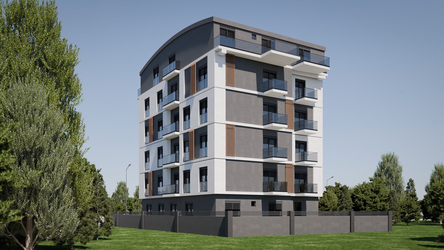 Antalya Merkezine Yakın Lüks Modern Daireler
