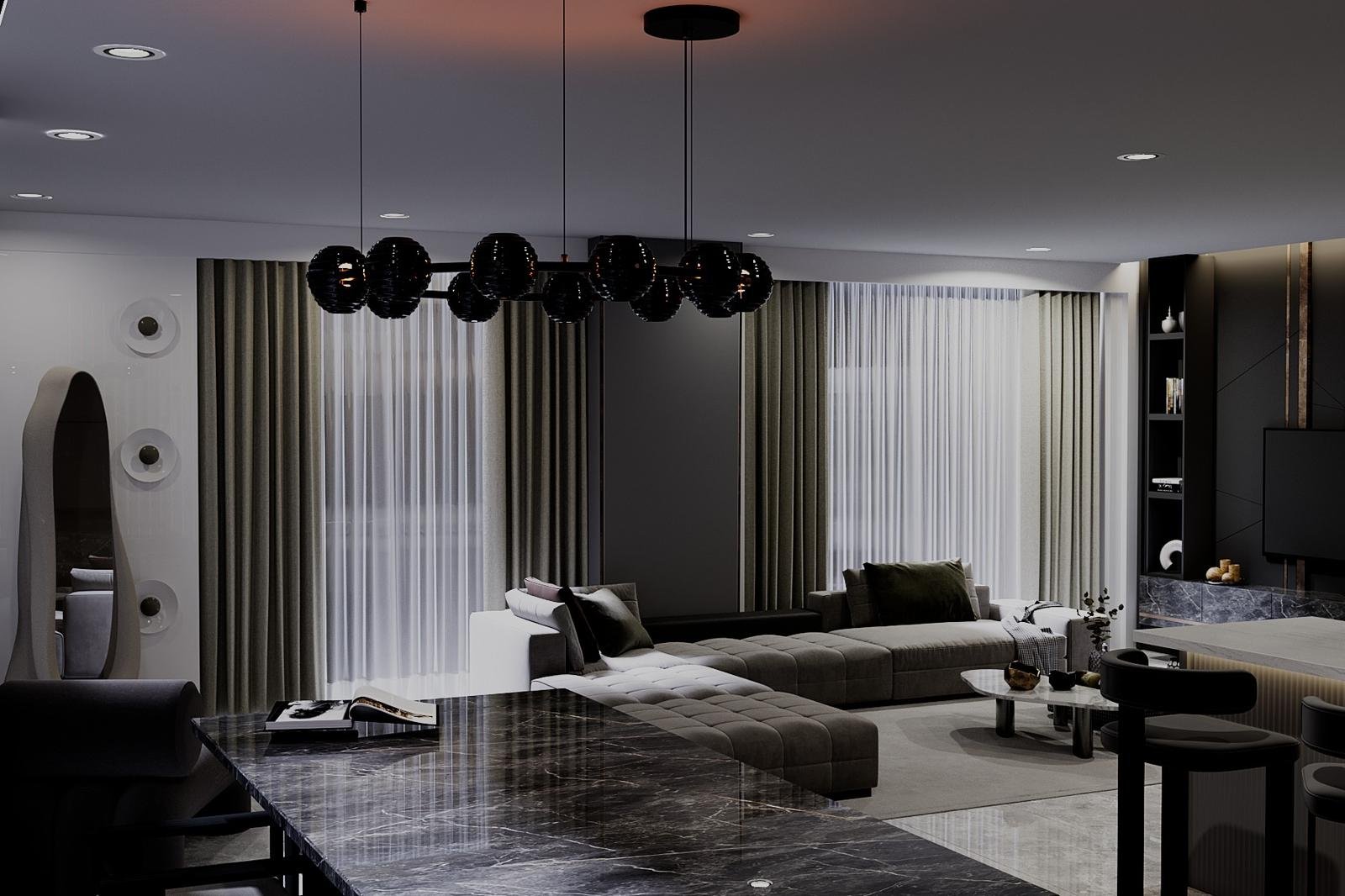 Lüks 6 Yatak Odalı Triplex Villa - Türk Vatandaşlığına Uygun Molla Yusuf