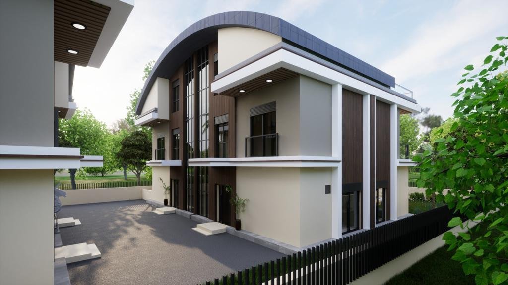 Lüks 6 Yatak Odalı Triplex Villa - Türk Vatandaşlığına Uygun Molla Yusuf