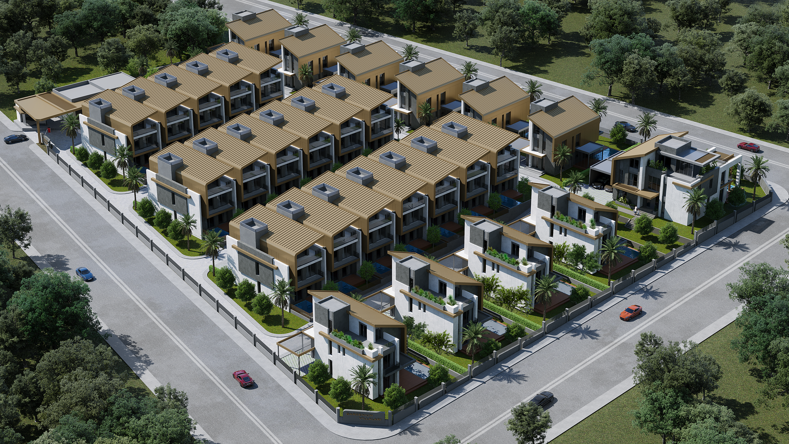 Lara Plajı'na Yakın Lüks 6 Yatak Odalı Villalar Antalya