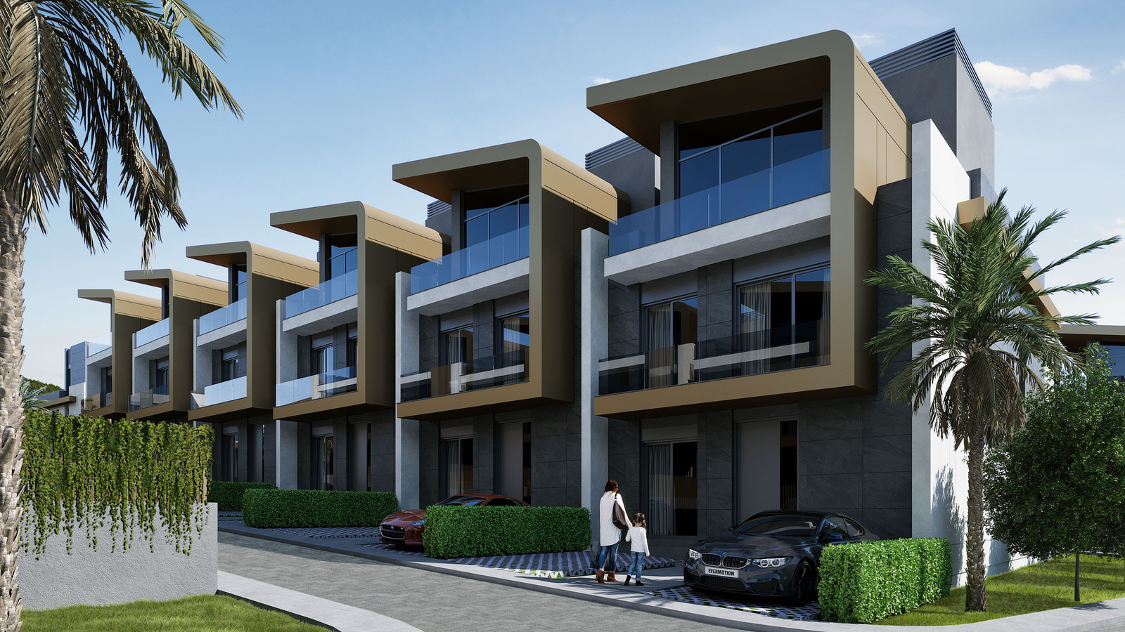 Lara Plajı'na Yakın Lüks 6 Yatak Odalı Villalar Antalya