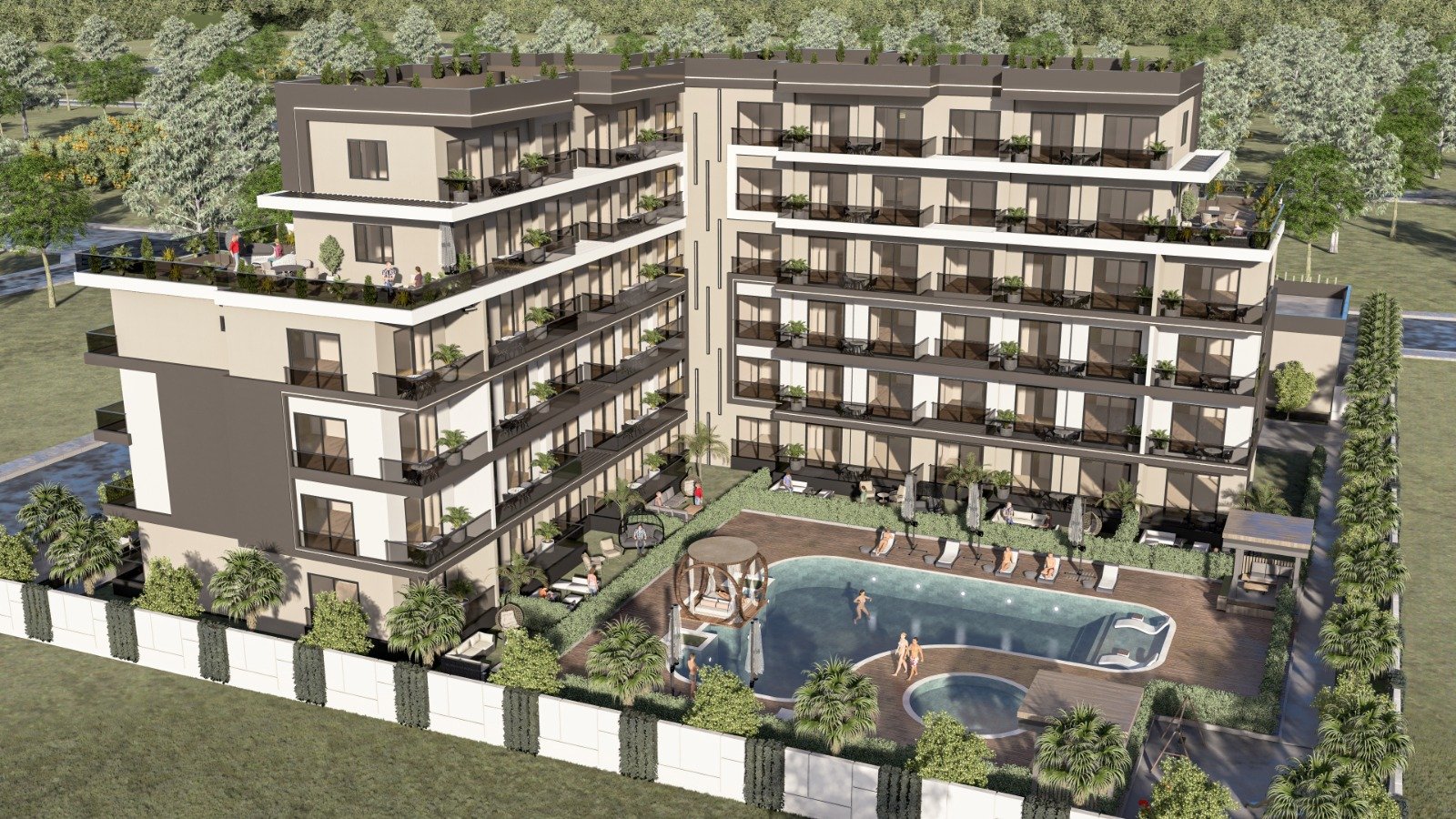 Premium Two-Bedroom Apartments for Sale in Antalya