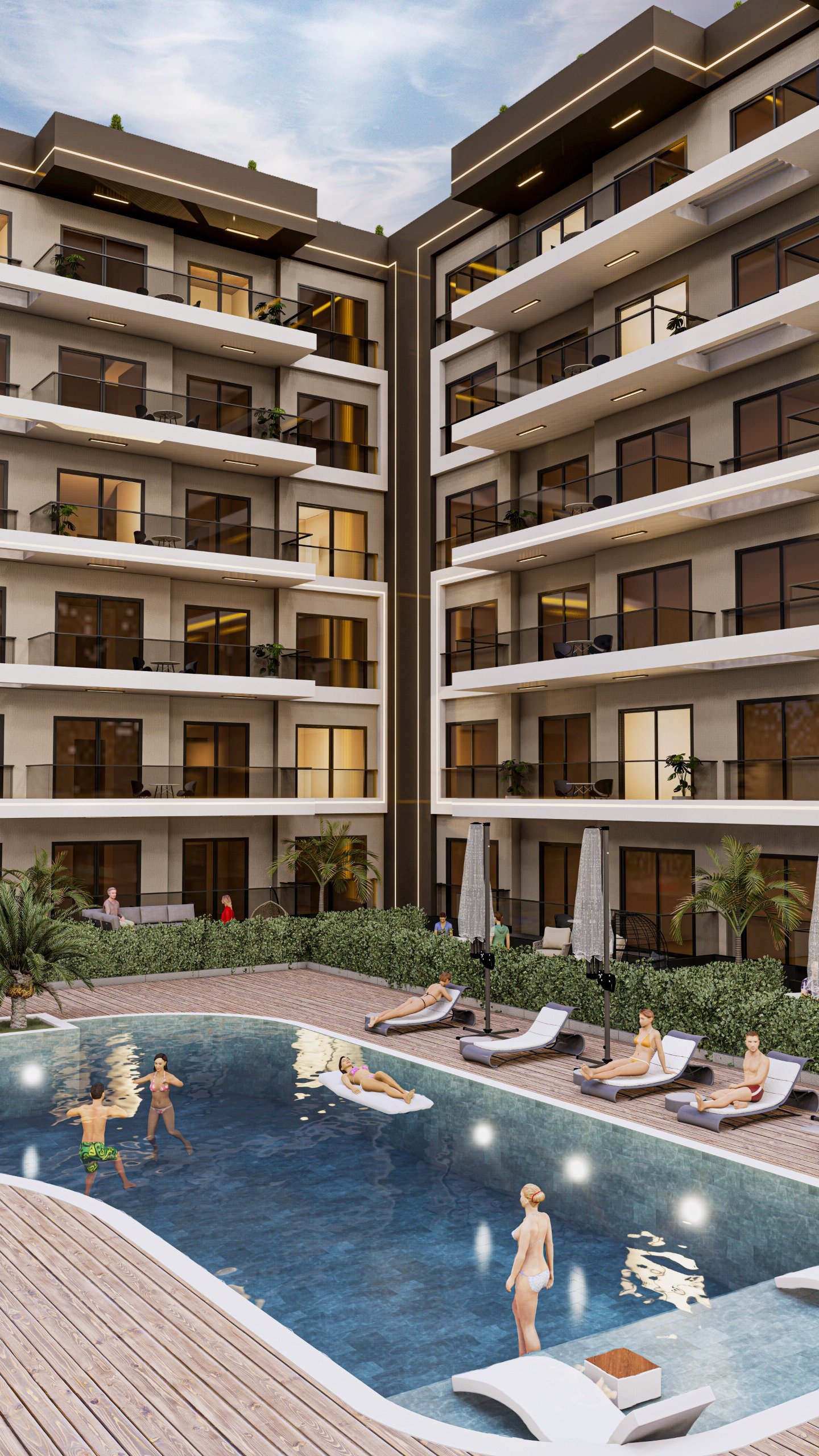 Premium Two-Bedroom Apartments for Sale in Antalya