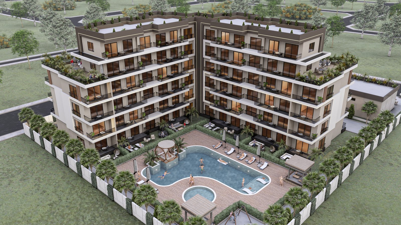 Premium Two-Bedroom Apartments for Sale in Antalya