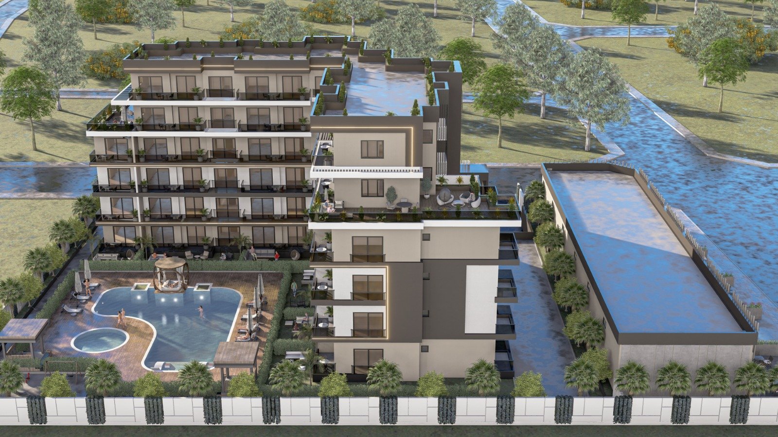 Premium Two-Bedroom Apartments for Sale in Antalya