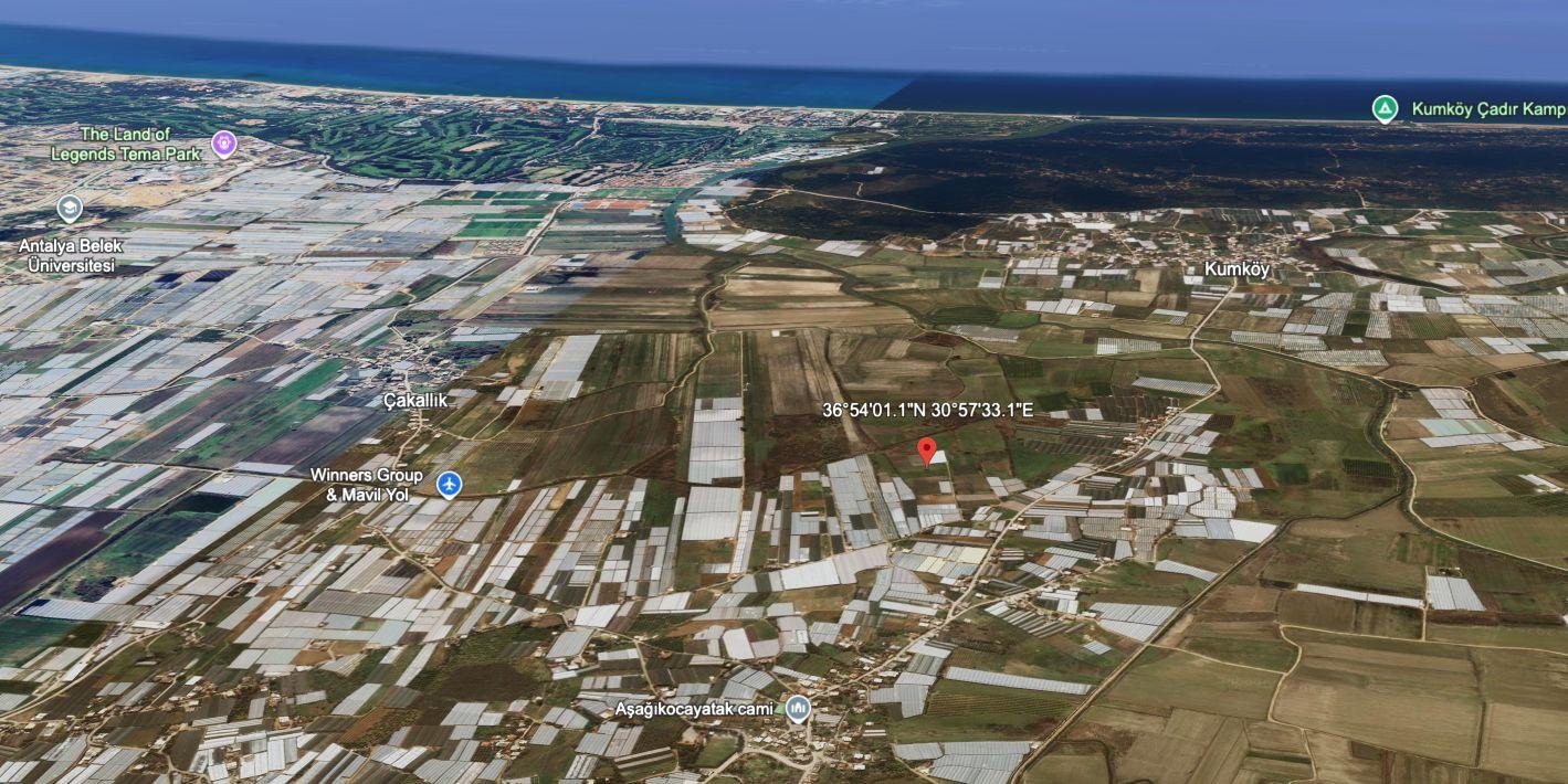 Premium 9,843.33 m² Investment Land for Sale | Kundu – Kadriye, Antalya