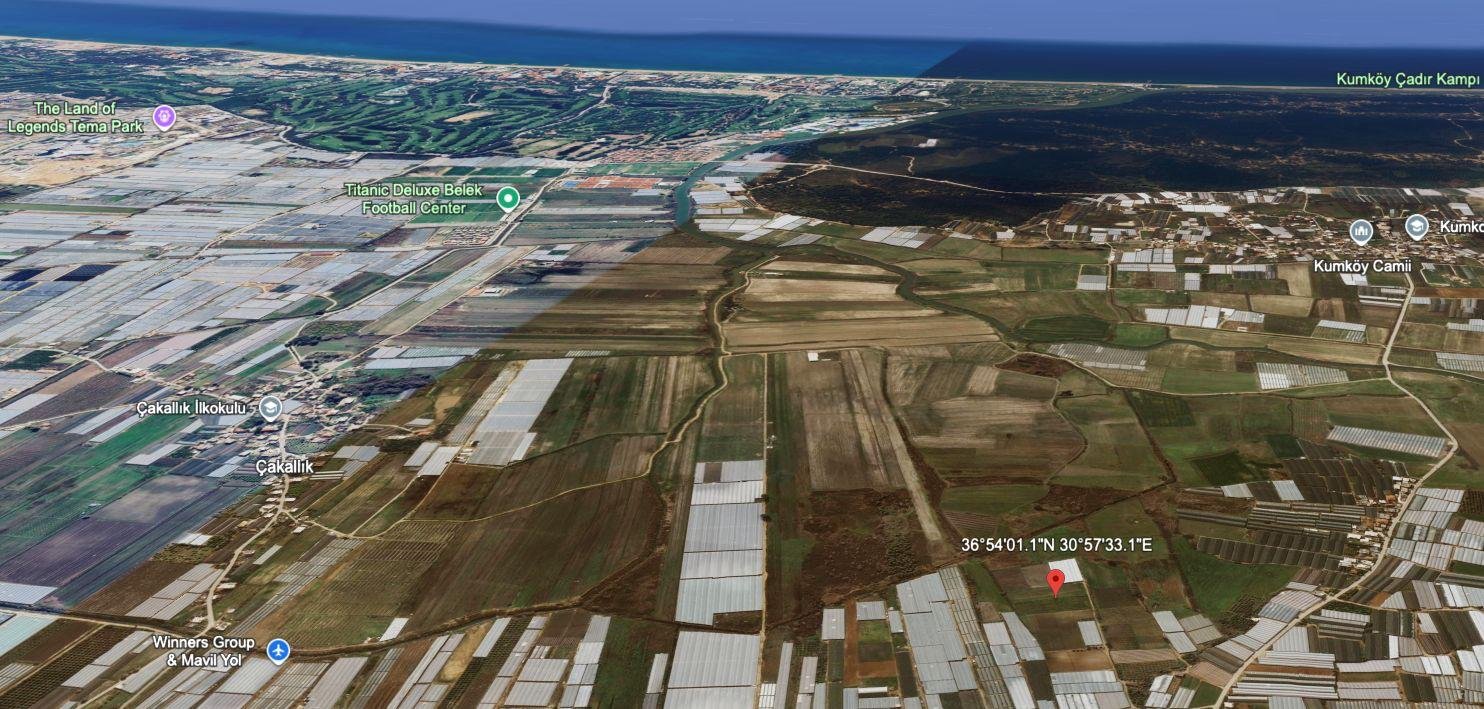 Premium 9,843.33 m² Investment Land for Sale | Kundu – Kadriye, Antalya