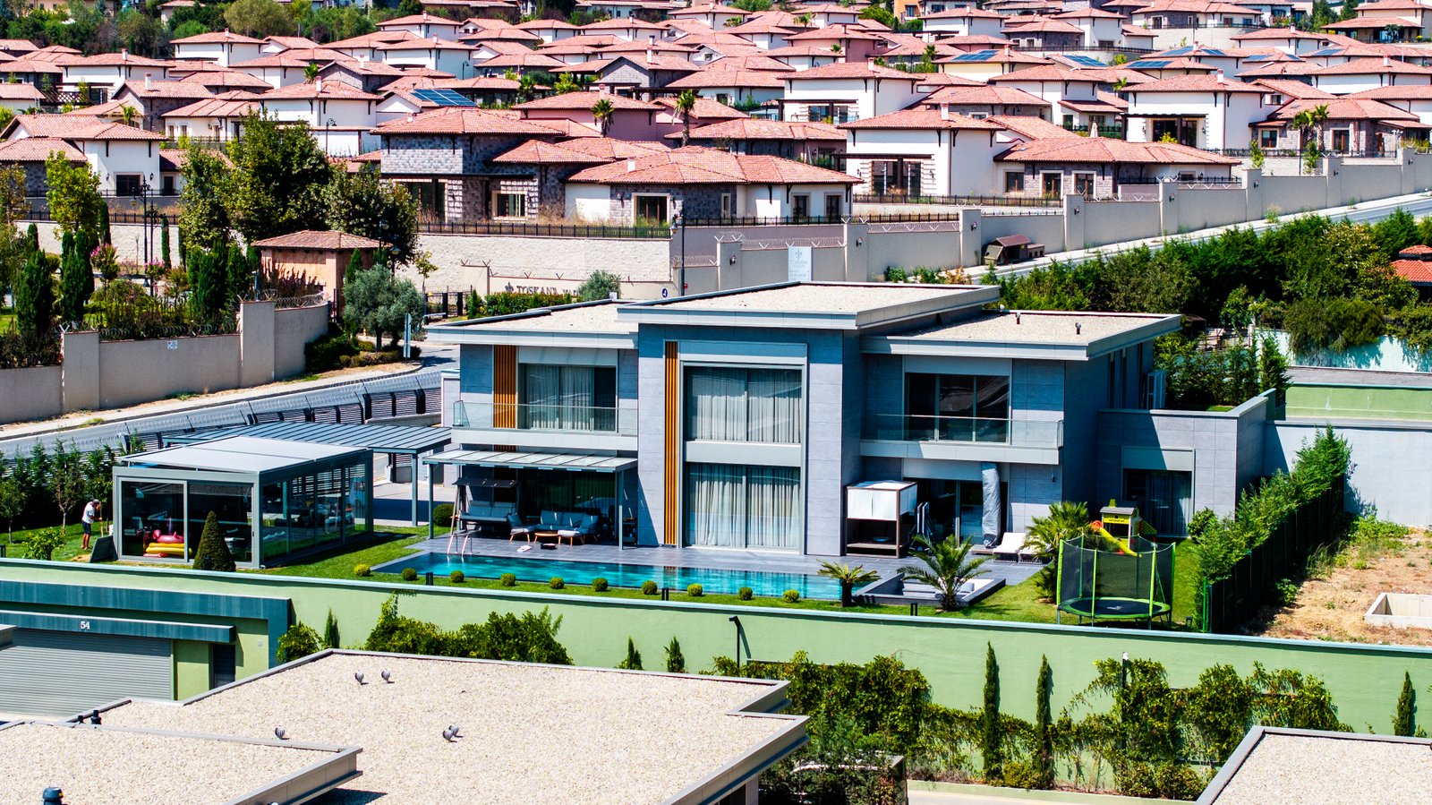 Premium Villas in Istanbul Büyükçekmece with City View