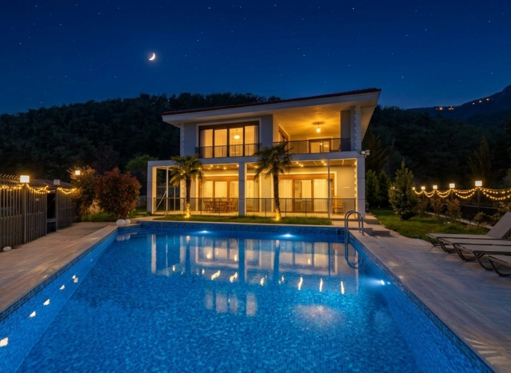 Luxurious 5+1 Villa for Sale in Kemer, Antalya