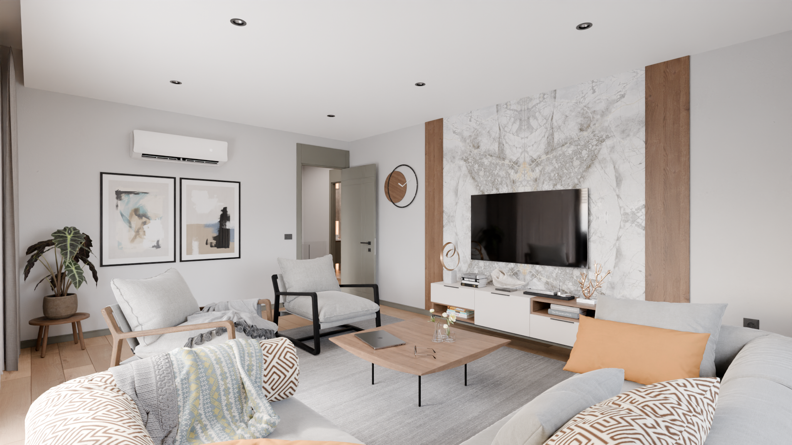 Luxury Duplex Apartments in Muratpaşa, Antalya - Close to Amenities