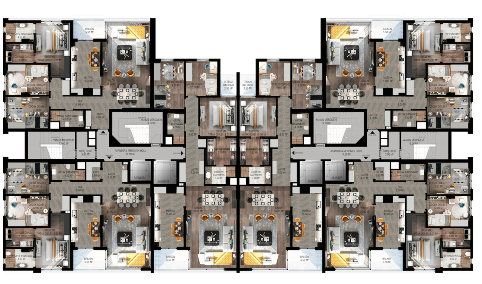 Premium Luxury Apartments for Sale in Antalya Konyaaltı