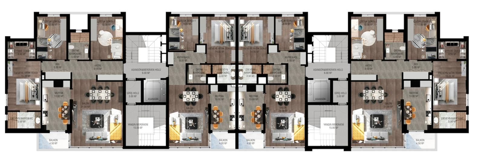 Premium Luxury Apartments for Sale in Antalya Konyaaltı
