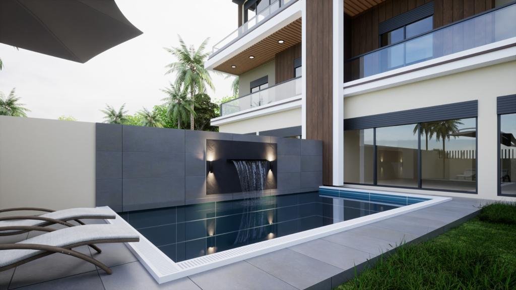 Antalya'da Lüks Villa - Türk Vatandaşlığına Uygun