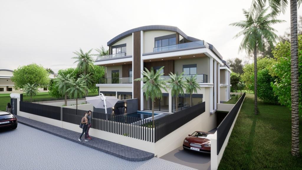 Antalya'da Lüks Villa - Türk Vatandaşlığına Uygun