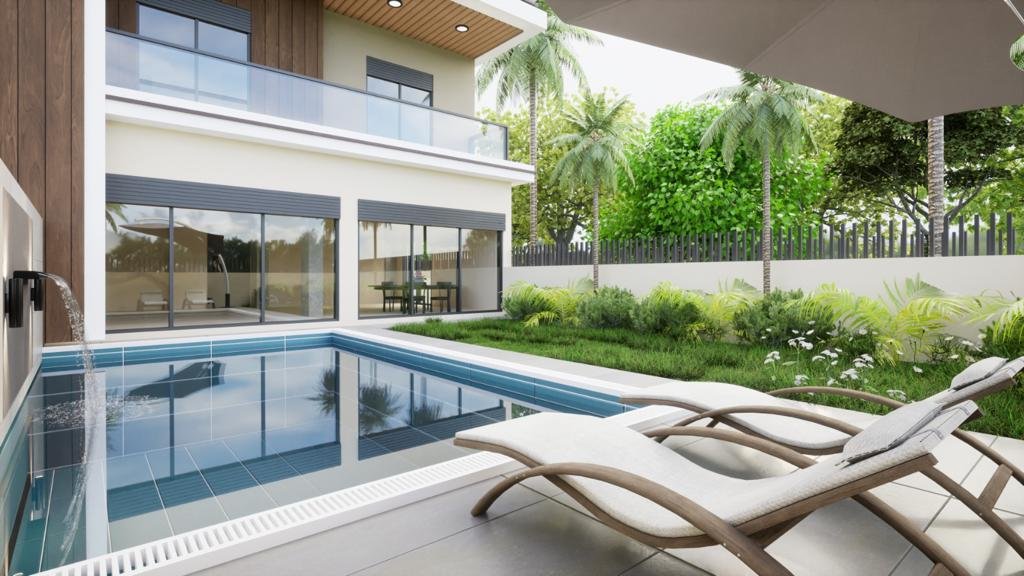 Antalya'da Lüks Villa - Türk Vatandaşlığına Uygun