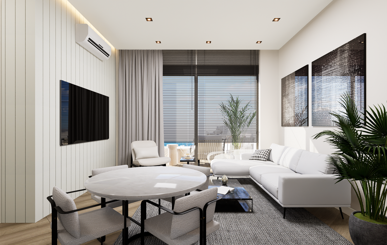 Luxury 2+1 Apartments in Antalya's Exclusive Residential Project Near Lara Beach