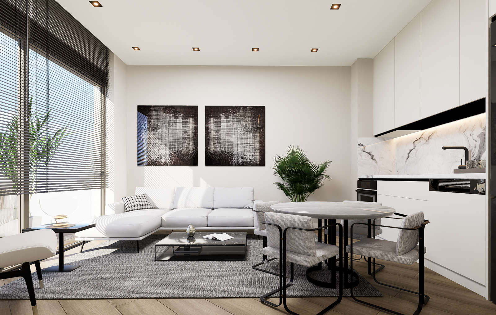 Luxury 2+1 Apartments in Antalya's Exclusive Residential Project Near Lara Beach