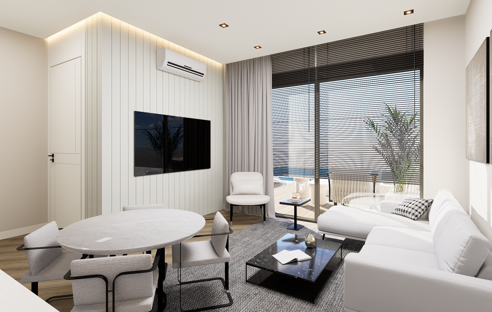 Luxury 2+1 Apartments in Antalya's Exclusive Residential Project Near Lara Beach