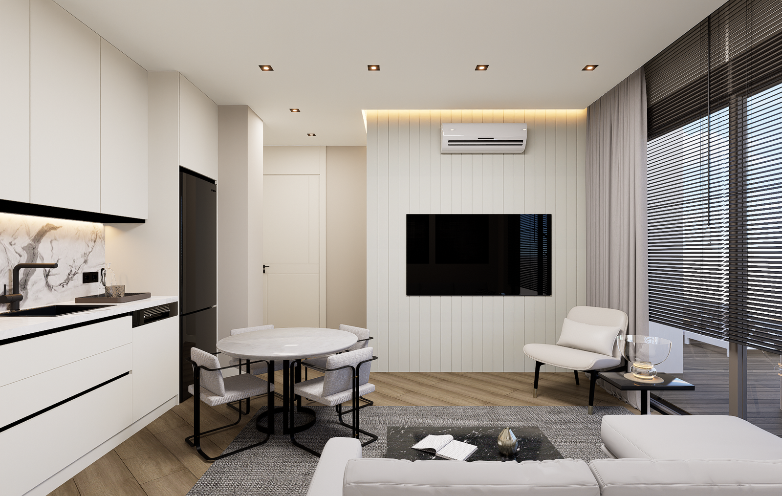 Luxury 2+1 Apartments in Antalya's Exclusive Residential Project Near Lara Beach