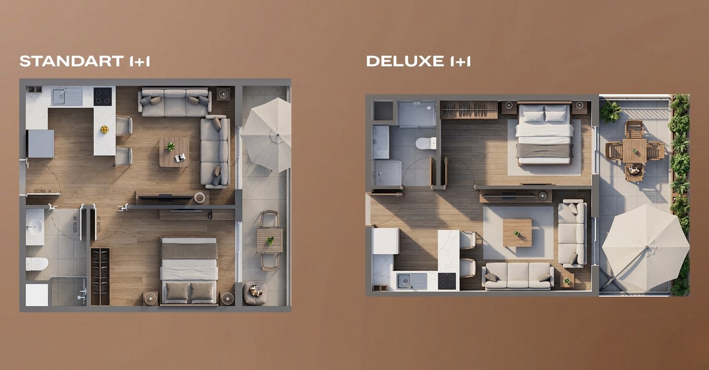 Modern Apartments in Antalya – Exceptional Investment Opportunity