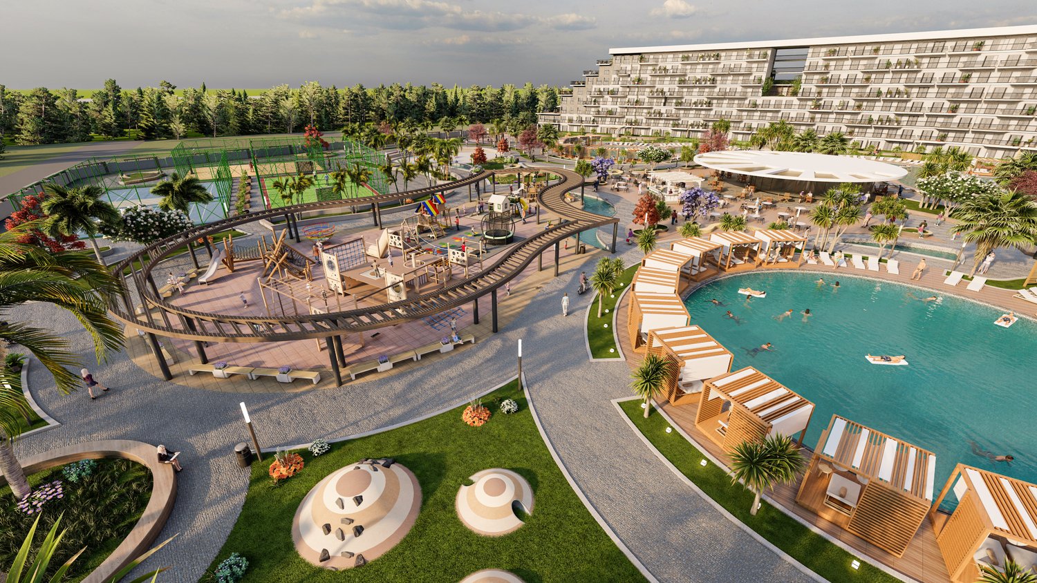 Antalya'da Konfor İçin Tasarlanmış Premium Daireler, Esnek Ödeme Planları ile