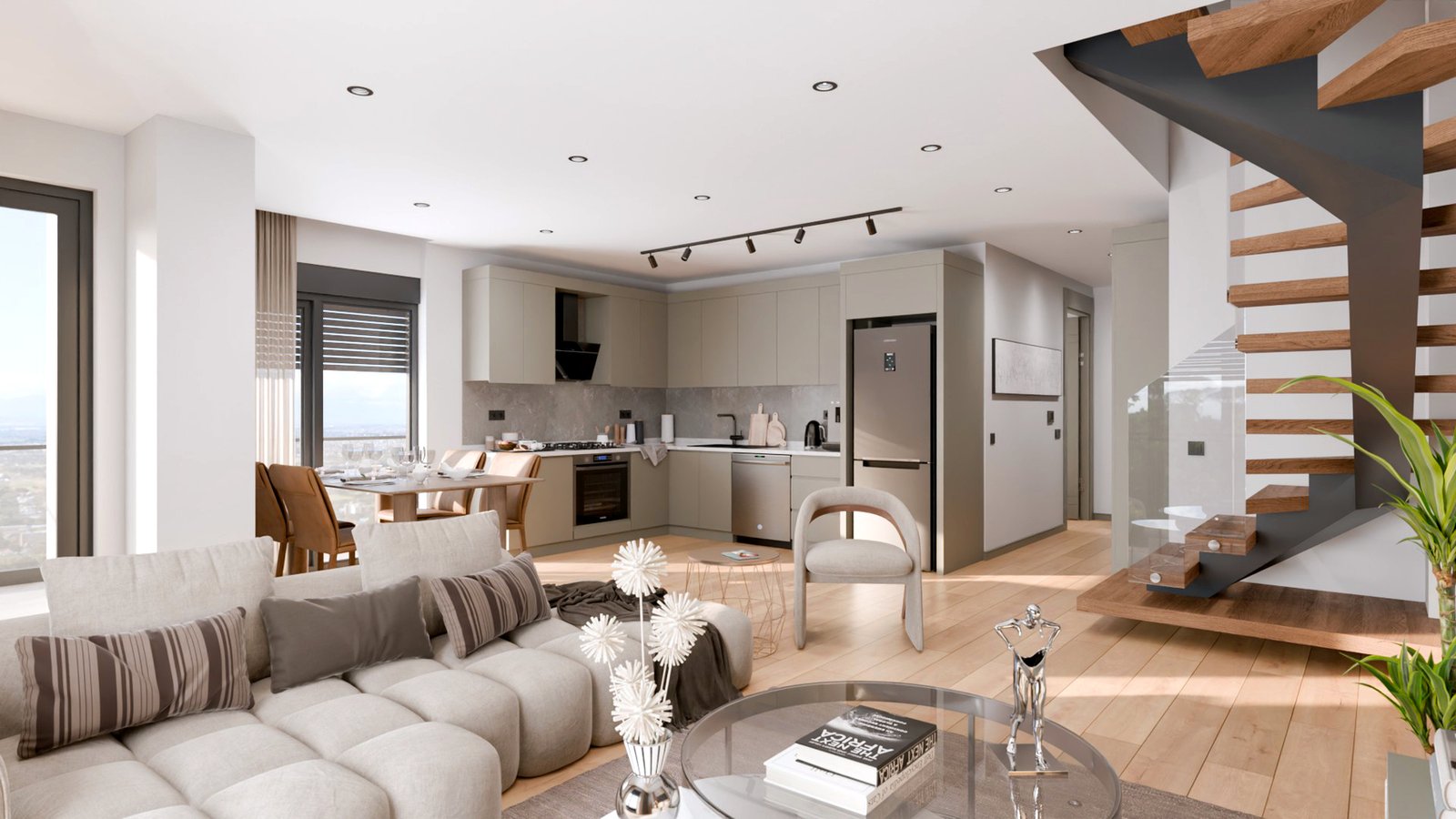Luxury Duplex Apartments in Muratpaşa, Antalya - Close to Amenities