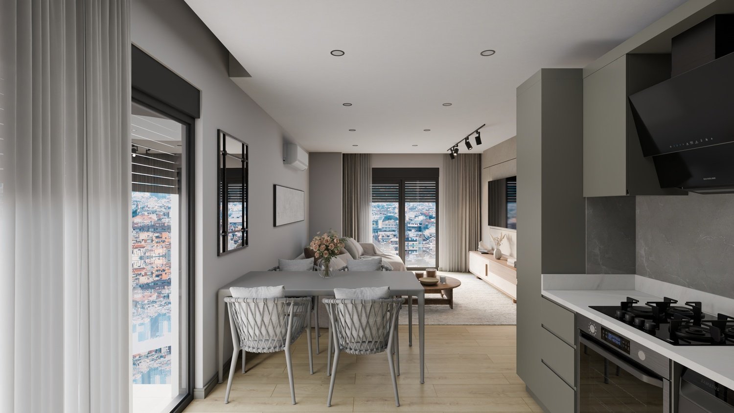 Luxury Modern Apartments in Antalya Near the City Center