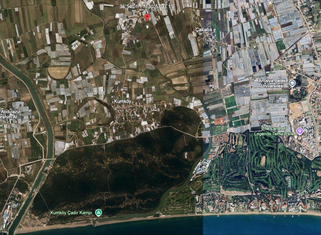 Premium 9,843.33 m² Investment Land for Sale | Kundu – Kadriye, Antalya