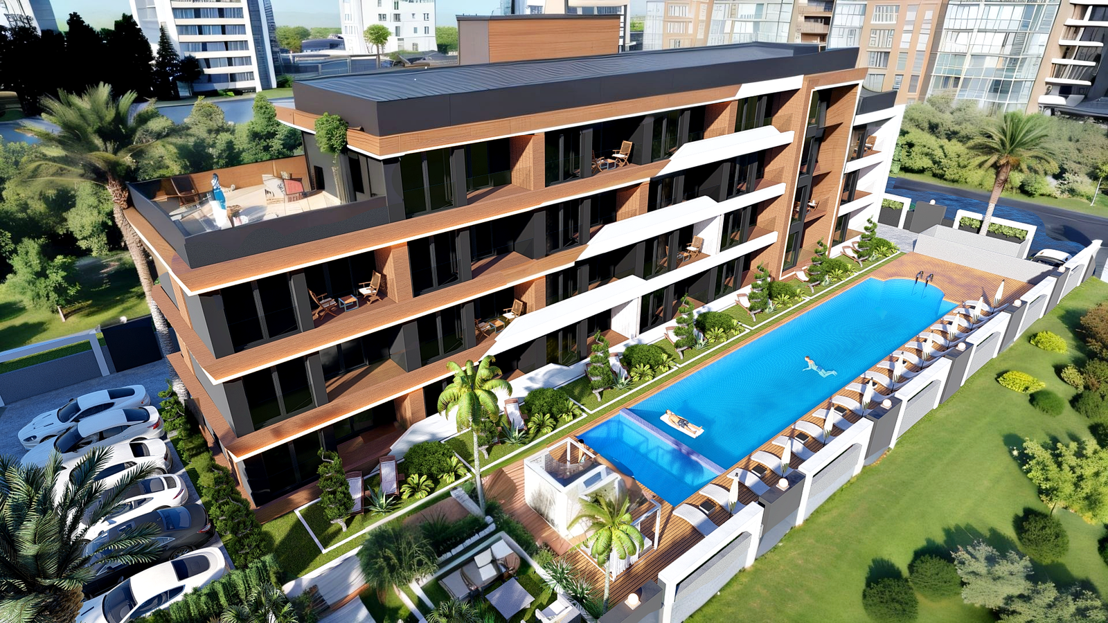 Antalya'da Lara Plajı’na Yakın Premium Lüks Daireler